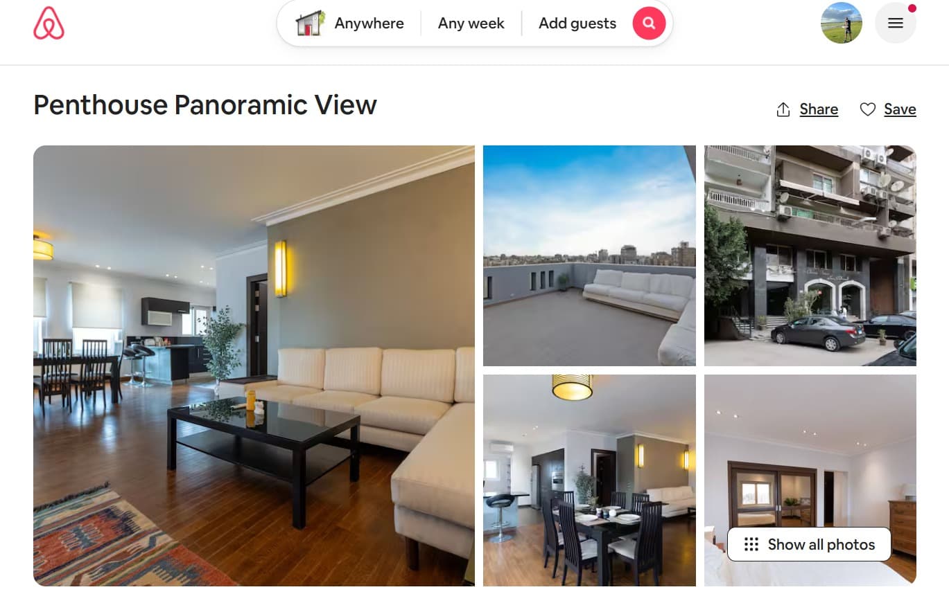 Penthouse Panoramic View