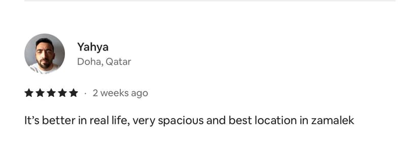 Review from Yahya - Doha, Qatar